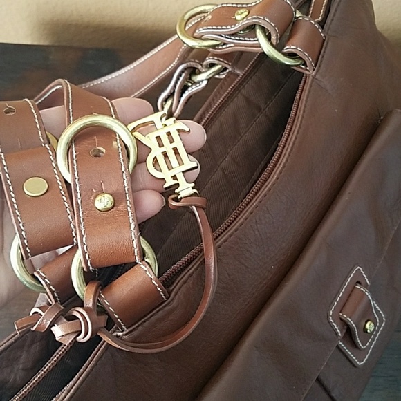 Lauren RL Leather XL Bag! CLEAN! - Picture 8 of 8